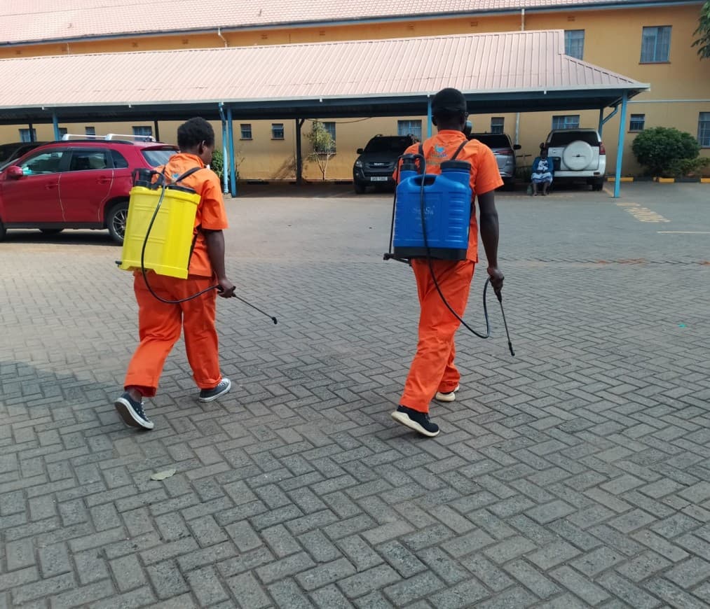 Fumiklin team delivering professional cleaning and fumigation services