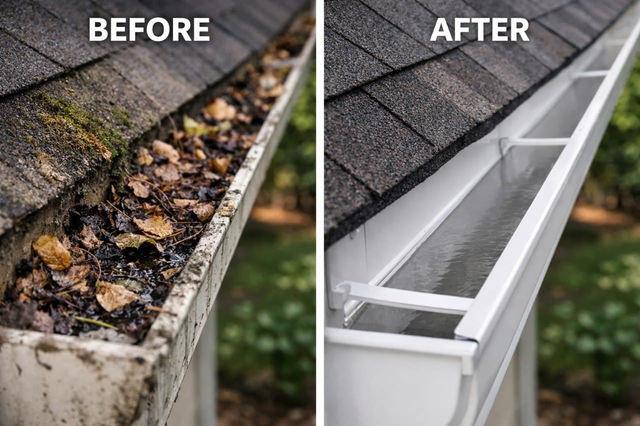 Gutter Cleaning benefits image