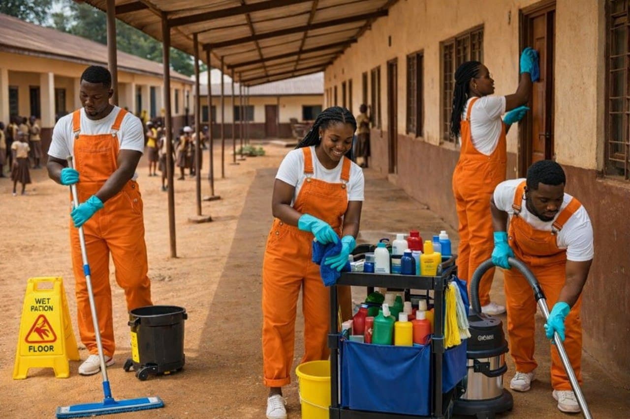 School Cleaning image